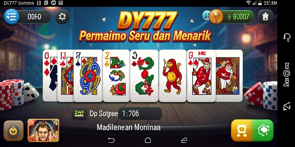 Gameplay seru dari DY777 dalam permainan Domino.