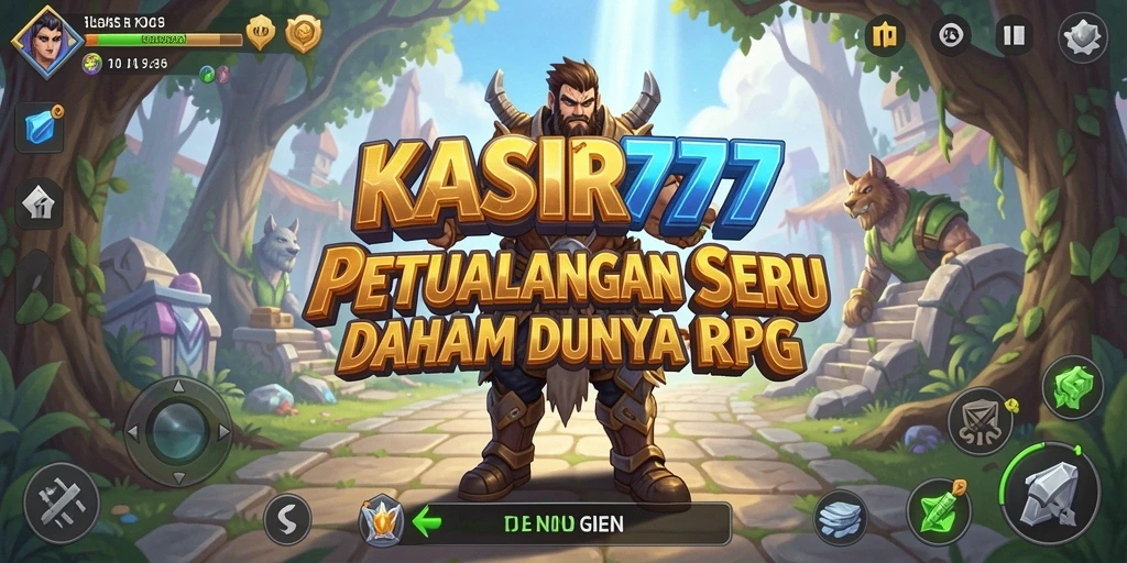 Screenshot KASIR777 menampilkan aksi pertarungan seru dari karakter utama.