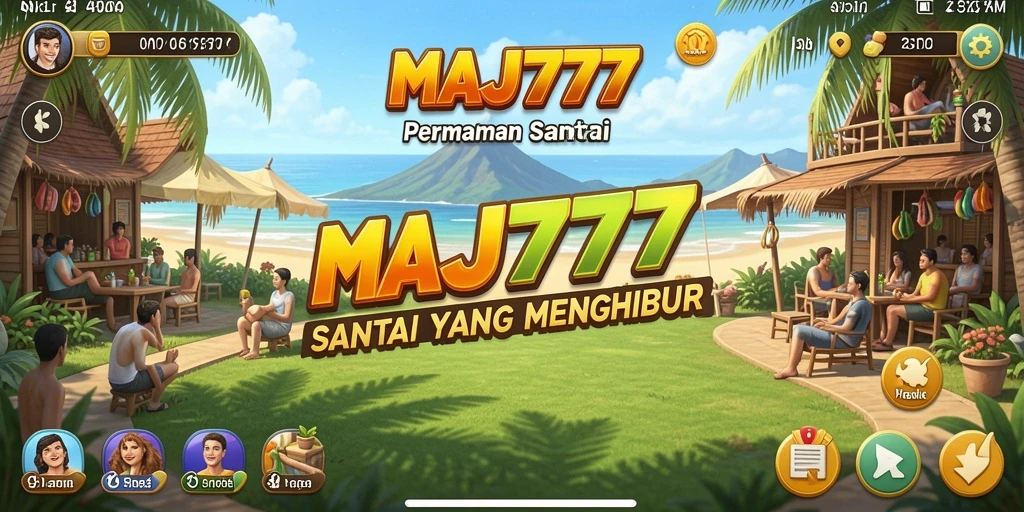 Screenshot gameplay MAJ777 menampilkan pengalaman santai yang penuh warna.