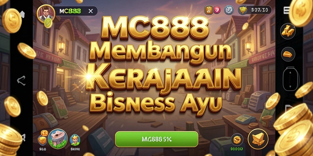 Tangkapan layar utama MC888 memperlihatkan gameplay Tycoon yang seru.