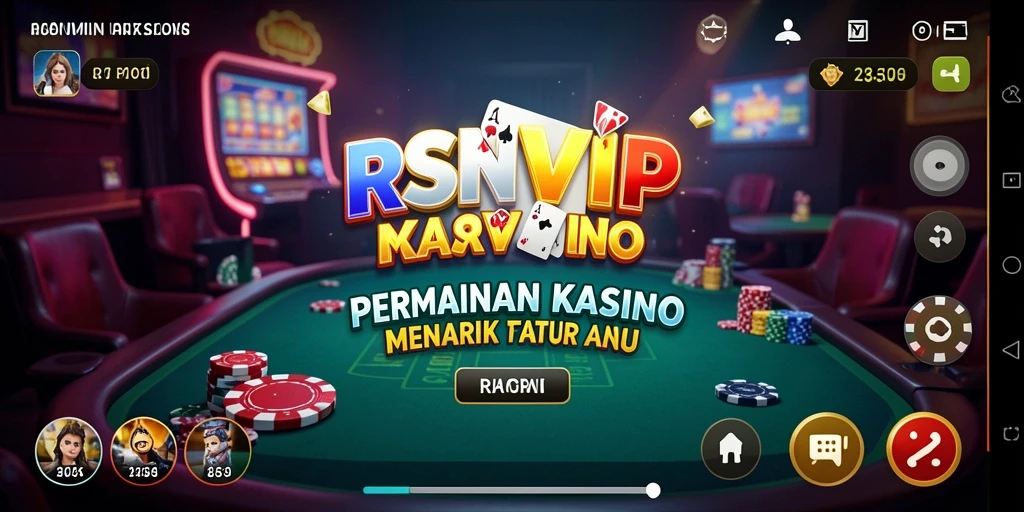 Tampilan gameplay RSNVIP yang mendebarkan dan menarik.