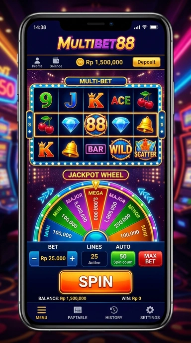 Fitur taruhan langsung di aplikasi multibet88 yang mudah diakses.